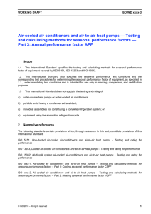 Air-cooled air conditioners and air-to