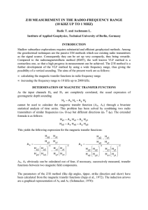 z/h measurement in the radio-frequency range (10 khz up to 1 mhz)