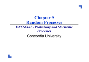 Chapter 9 Random Processes