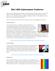 LIGO Cyber Explorer