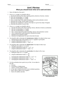 Unit 2 Review