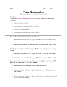 Virtual Momentum Lab