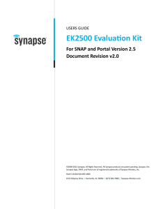 EK2500 Evaluation Kit