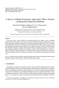 A Survey of Model Evaluation Approaches With a Tutorial on