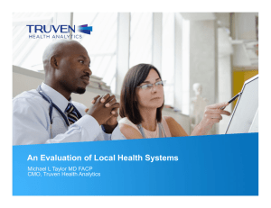 An Evaluation of Local Health Systems