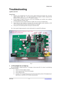 Troubleshooting