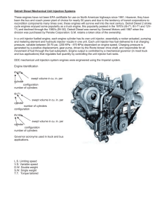 Detroit Diesel Mechanical Unit Innection Systems