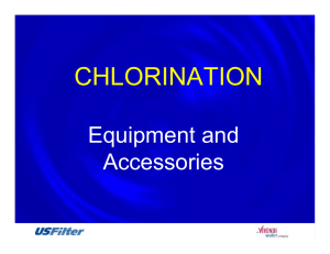 Chlorination Equipment and Accessories
