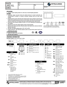 raven large rcl series - Hubbell Outdoor Lighting