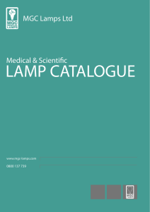 lamp catalogue