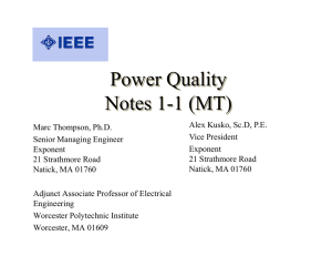 Power Quality Notes 1