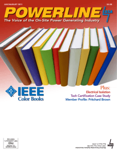 Color Books - Electrical Generating Systems Association