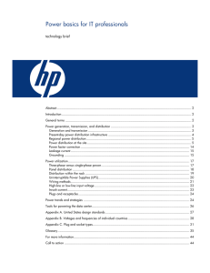 Power basics for IT professionals