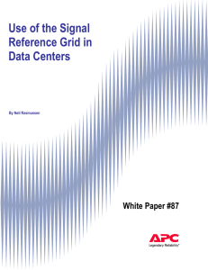 WP-87 Use of the Signal Reference Grid in Data Centers