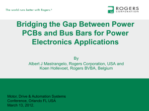 Bridging the Gap Between Power PCBs and Bus Bars for Power