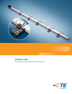 CROWN LINE Power Bus Bar Distribution System