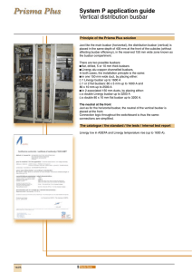 System P application guide Vertical distribution busbar