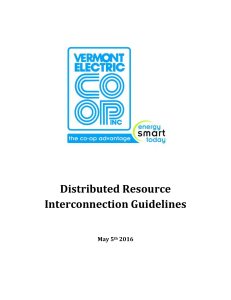 Interconnection Guidelines