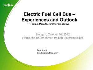 Electric Fuel Cell Bus - e