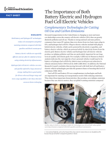 The Importance of Both Battery Electric and Hydrogen Fuel Cell