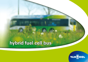 hybrid fuel cell bus