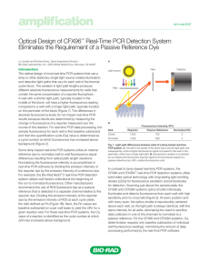 Optical Design of CFX96 Real-Time PCR Detection - Bio-Rad