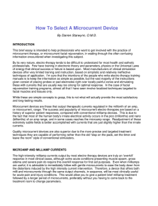 How To Select A Microcurrent Device - East