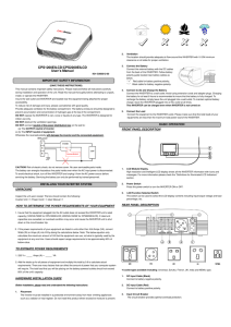CPS1200EILCD/CPS2200EILCD User`s Manual