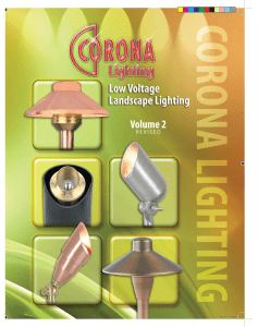 2011 Catalog PDF - Corona Lighting