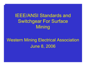 IEEE/ANSI for Surface Mining - AZZ