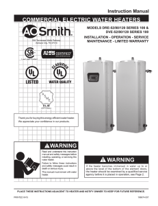 commercial electric water heaters