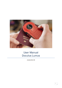 User Manual Doculus Lumus