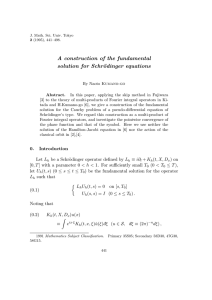Full Article  - Graduate School of Mathematical Sciences, The