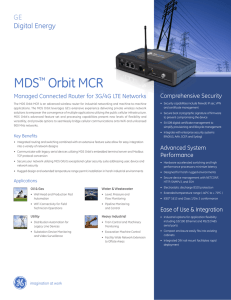 MDS™ Orbit MCR
