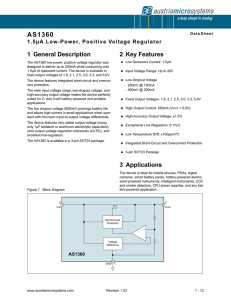 AS1360 Data Sheet