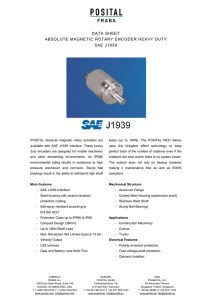 DATA SHEET ABSOLUTE MAGNETIC ROTARY ENCODER HEAVY