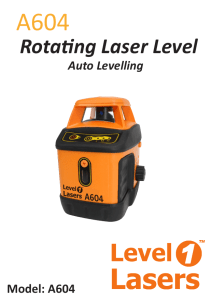 Rotating Laser Level