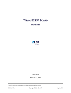 TiWi-uB2 EM Board User Guide