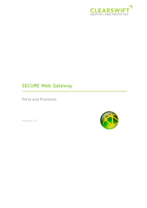 SECURE Web Gateway