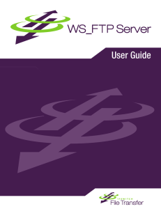 WS_FTP Server - Ipswitch Documentation Server