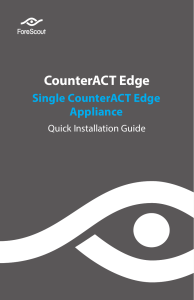 CounterACT Edge