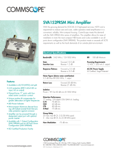 SVA152PRSM Mini Amplifier