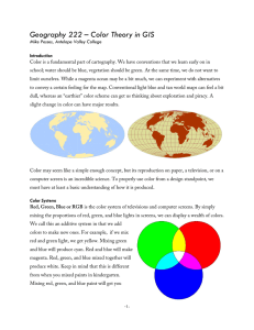 Color Theory in GIS - Antelope Valley College
