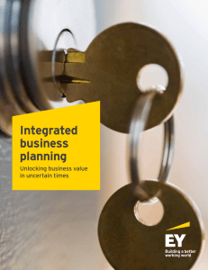 EY - Integrated Business Planning