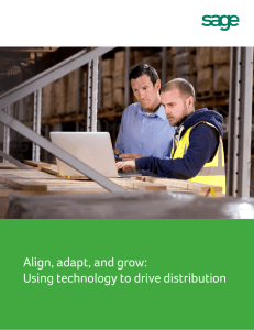 Align, adapt, and grow: Using technology to drive distribution
