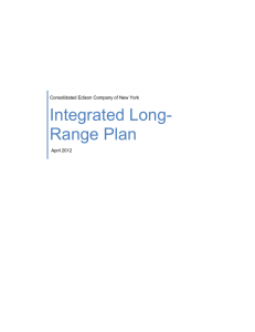 Integrated Long-Range Plan