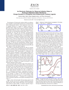 An Electronic Rationale for Observed Initiation Rates in Ruthenium