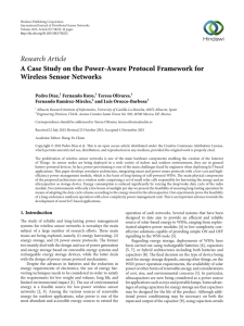 A Case Study on the Power-Aware Protocol Framework for Wireless