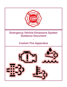 Emergency Vehicle Emissions System Guidance Document