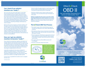 OBD II - Ohio E
